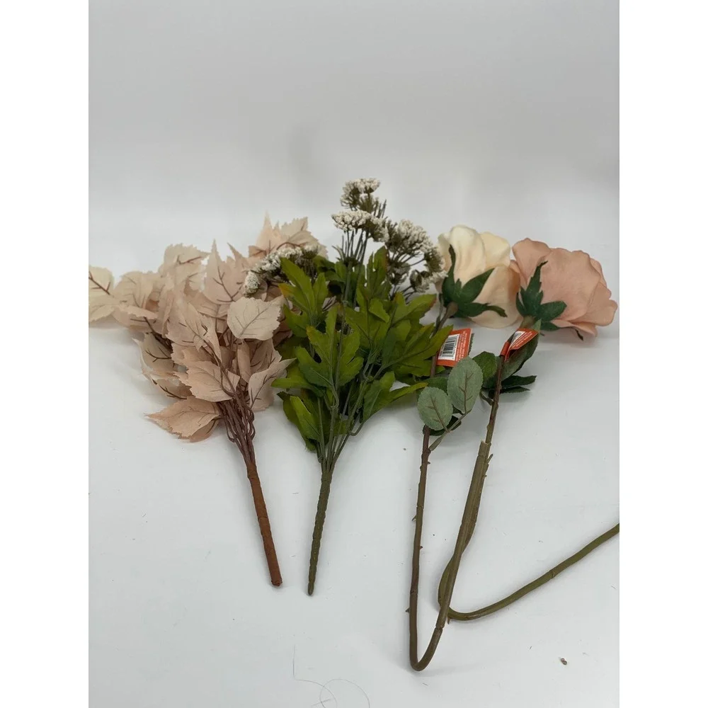26 Ashland Artificial Floral Greenery Lot Multicolor Mixed Faux Stems Excellent